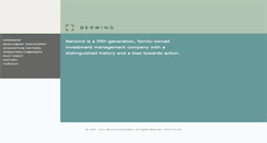 Desktop Screenshot of berwind.com